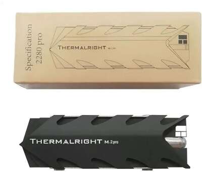Радиатор для SSD Thermalright TR-M.2 2280 Pro алюминий Ret (TR-M.2-2280-PRO)