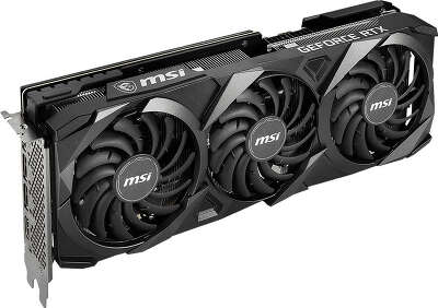 Видеокарта MSI NVIDIA nVidia GeForce RTX 3060Ti VENTUS 3X 8G OC 8Gb DDR6X PCI-E HDMI, 3DP