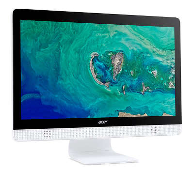 Моноблок Acer Aspire C20-820 19.5" HD+ J3060/4/500/WF/BT/Cam/Kb+Mouse/Linux,белый