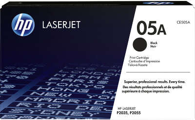 HP 05A Black LaserJet Print Cartridge (CE505A)