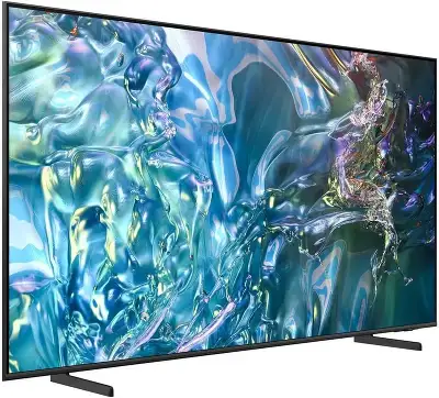 Телевизор QLED Samsung 75" QE75Q60DAUXRU Series 6 серый 4K Ultra HD 60Hz DVB-T2 DVB-C DVB-S2 USB WiFi Smart TV (RUS)