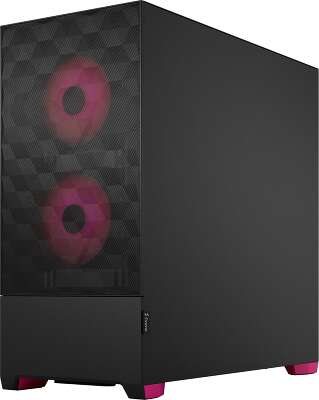 Корпус Fractal Design Pop Air RGB Magenta, черный/розовый, ATX (FD-C-POR1A-03)