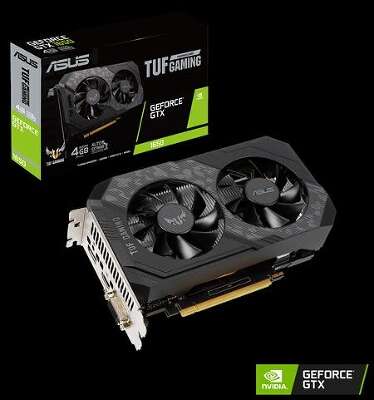 Видеокарта ASUS NVIDIA nVidia GeForce GTX 1650 TUF Gaming 4Gb DDR6 PCI-E DVI, HDMI, DP