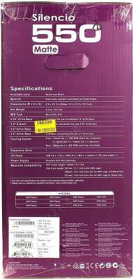 Cooler Master Case Silencio 550M Mat/Black