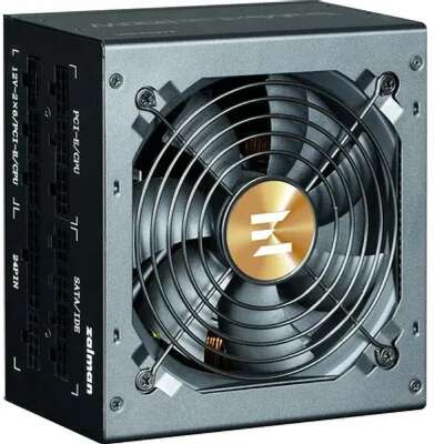 БП Zalman <TMX2SE> ZM850-TMX2SE  <850W, PCIe 5.1, ATX v3.1, 12cm Fan, FCM, 80+ GOLD, Retail>
