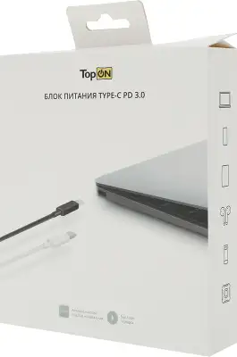 Адаптер TopON TOP-AS100Q автоматический 100W 5V-20V 5A от бытовой электросети
