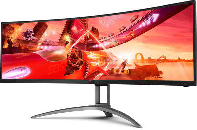 Монитор 49" AOC AG493UCX2 VA 5120x1440 HDMI, USB Type-C USB-Hub