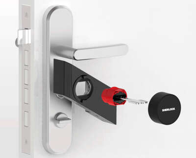 Умная накладка на дверной замок Xiaomi Sherlock Smart lock M1, правая