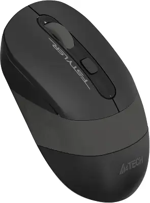 Мышь A4Tech Fstyler FG10S черный/серый оптическая 2000dpi silent беспров. USB для ноутбука 4but (FG10S GREY)