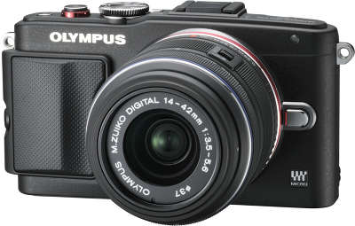 Цифровая фотокамера Olympus E-PL6 Black Kit (M.Zuiko 14-42 мм II R)