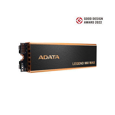 Твердотельный накопитель ADATA LEGEND 960 MAX M.2 2280 NVMe PCIe 4.0 x4 2TB 7400/6800 COLOR BOX