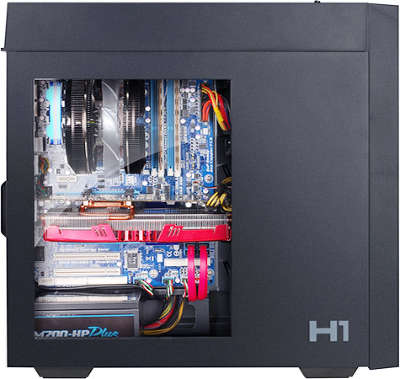 Корпус Full Tower ATX 2.03 ZALMAN ZM-H1 чёрный (без б,п)