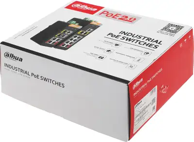 Коммутатор Dahua DH-IS4207-4GT-120 (L2) 2SFP 4PoE 120W управляемый
