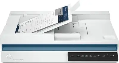Сканер планшетный HP ScanJet Pro 2600 f1 (20G05A) A4 белый