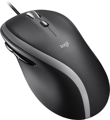 Мышь проводная Logitech Mouse M500s, USB, Black, 400-4000dpi, [910-005784]