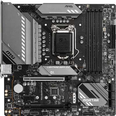 Материнская плата mATX LGA1200 MSI MAG B560M MORTAR