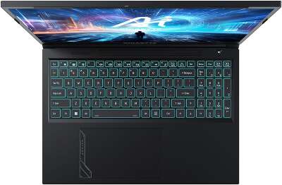 Ноутбук Gigabyte G6 MF Intel Core i7-13620H/16Gb/SSD512Gb/RTX4050 6Gb/16"/IPS/WUXGA/1920x1200/165Hz/NoOS/black (MF-H2KZ893KD)