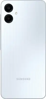 Смартфон Samsung SM-A065F Galaxy A06 64Gb 4Gb голубой моноблок 3G 4G 2Sim 6.7" 720x1600 Android 14 50Mpix 802.11 a/b/g/n/ac GPS GSM900/1800 GSM1900 microSD max1024Gb