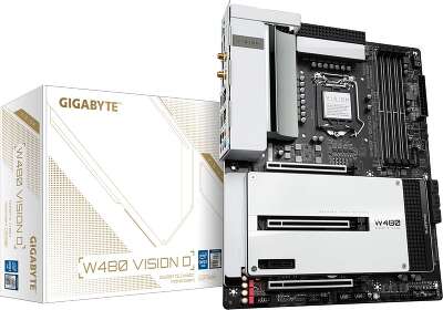 Материнская плата ATX LGA1200 GIGABYTE W480 VISION D