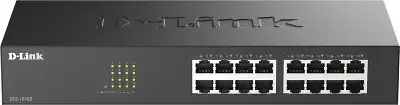 Коммутатор D-Link DES-1016D DES-1016D/I1A (L2) 16x100Мбит/с неуправляемый
