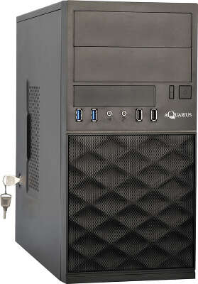 Компьютер Aquarius Pro P30 K40 R52 i3-9100/8/1000/Kb+Mouse/W10Pro,черный (Внесен в реестр Минпромторга РФ)