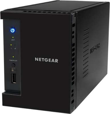 Сетевое хранилище NAS NetGear RN2120-200NES 4-slot SATA III 2.5"/3.5" 1xUSB2.0 2xUSB3.0