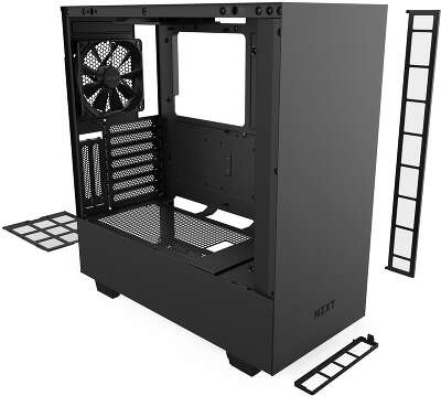 Корпус NZXT H510i Black, черный, ATX, Без БП (CA-H510I-B1)