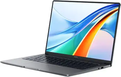 Ноутбук Honor MagicBook X14 2024 FRI-H56 Ryzen 5 7640HS 16Gb SSD512Gb AMD Radeon 760M 14" IPS FHD+ (1920x1200) без ОС grey WiFi BT Cam (5301AKAU)