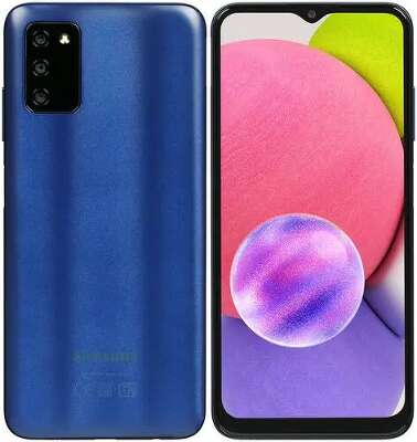 Смартфон Samsung Galaxy A03s, MediaTek Helio P35, 3Gb RAM, 32Gb, синий