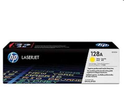 HP CE322A Картридж 128A ,Yellow{CLJ Pro CM1415FN/CM1415FNW/CP1525N/CP1525NW, Yellow, (1300 стр.)}