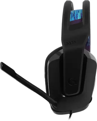 Наушники с микрофоном Logitech G335 черный 2м накладные оголовье (981-000978)