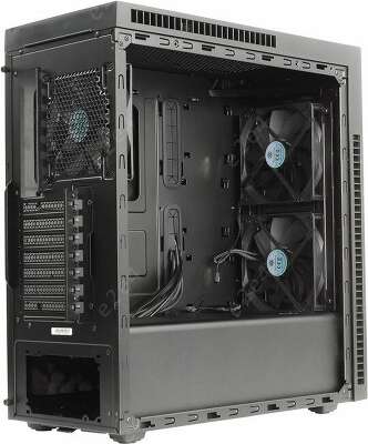 Корпус SilverStone Kublai SST-KL07B, черный, ATX (SST-KL07B)