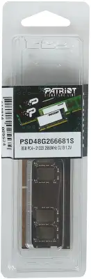 Память DDR4 8Gb 2666MHz Patriot PSD48G266681S Signature RTL PC4-21300 CL19 SO-DIMM 260-pin 1.2В single rank Ret
