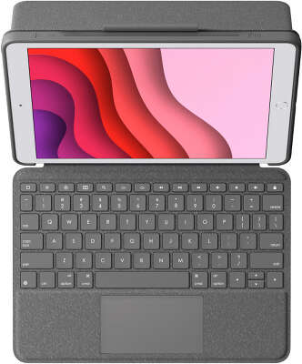 Клавиатура Logitech Keyboard Combo Touch для iPad 10.2", Graphite [920-009994]
