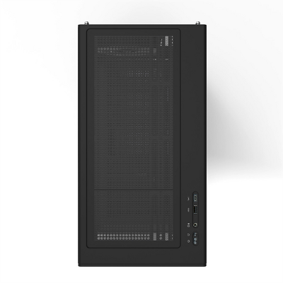 Корпус ZALMAN P10, MATX, BLACK, WINDOW, 2x3.5", 3x2.5", 1xUSB TYPE-C, 1xUSB3.0, REAR 1x120mm ARGB