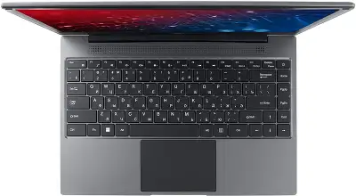 Ноутбук IRU 14TLHC Core i3 1115G4 8Gb SSD512Gb Intel UHD Graphics 14" IPS FHD (1920x1080) Windows 11 Pro Multi Language grey WiFi BT Cam (1996902)