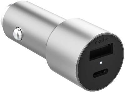 Автомобильное ЗУ Mophie Dual Car Charger 30W USB/USB-C [409903475]