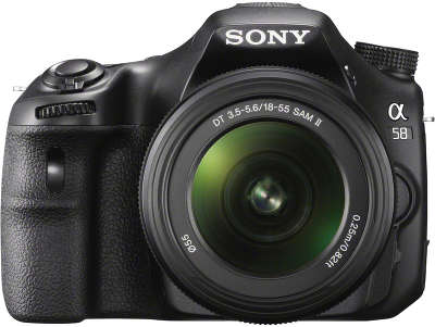 Цифровая фотокамера Sony Alpha SLT-A58 Kit (18-55 мм F3.5-5.6)