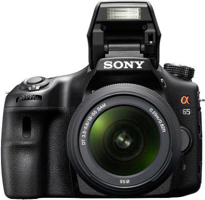 Цифровая фотокамера Sony Alpha SLT-A65 Kit (18-55 мм f/3.5-5.6)
