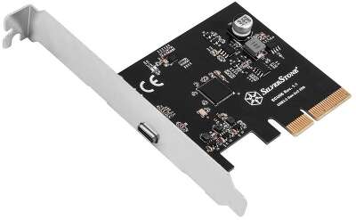 Контроллер Silverstone G56ECU060000010 SuperSpeed USB 20Gbps / USB-C 3.2 Gen 2x2 PCIe expansion card
