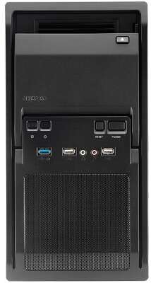 Корпус Chieftec LT-01B mATX, без БП. Сталь 0.6мм , 1х USB 3.0, 2x USB 2.0, безвинтовые крепления.