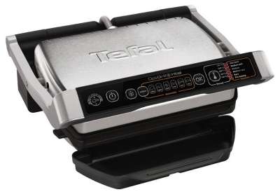 Электрогриль Tefal Optigrill GC706D34, черный/серебристый