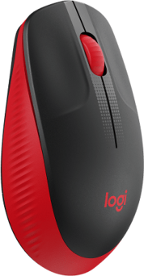 Мышь Logitech Wireless Mouse M190, Red, [910-005908]