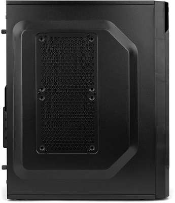 Корпус ZALMAN ZM-T1 PLUS чёрный (без б,п) midiATX 2.03