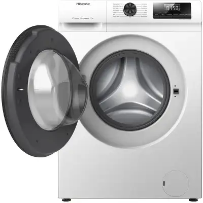 Стиральная машина Hisense WFQP7012VM класс: A-30% загр.фронтальная макс.:7кг белый инвертор