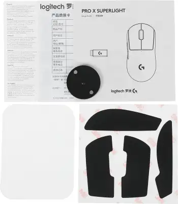 Мышь Logitech G Pro X Superlight розовый оптическая 25600dpi беспров. USB 4but (910-005960)