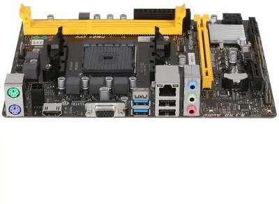 Материнская плата mATX LGAFM2+ Biostar A68MHE