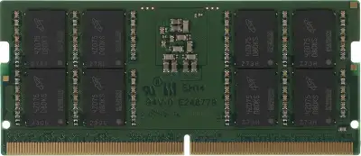 Память DDR5 32GB 5600MHz Kingston KVR56S46BD8-32 VALUERAM RTL PC5-44800 CL46 SO-DIMM 262-pin 1.1В single rank Ret