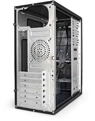 Exegate EX261447RUS Корпус Miditower CP-601 Black, ATX, <без БП>, 2*USB, Audio