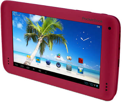 Планшетный компьютер 7" PocketBook U7 Surfpad 4Gb, черно-терракотовый